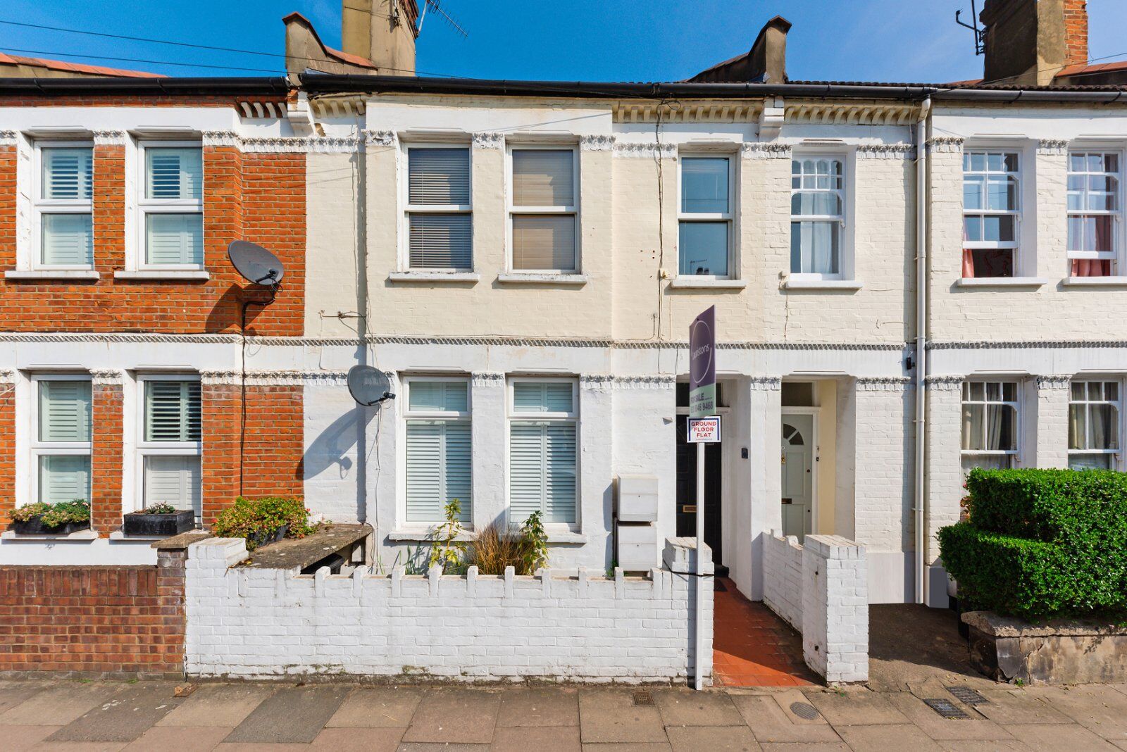 2 bedroom mid terraced flat for sale Gilbey Road, London, SW17, main image
