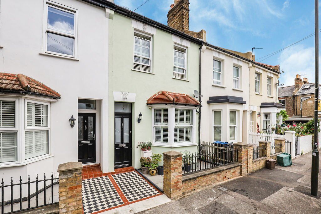 3 bedroom mid terraced house for sale Granville Road, London, SW19, main image