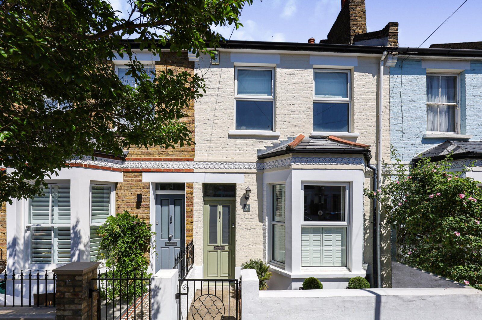 2 bedroom mid terraced house for sale Harcourt Road, London, SW19, main image