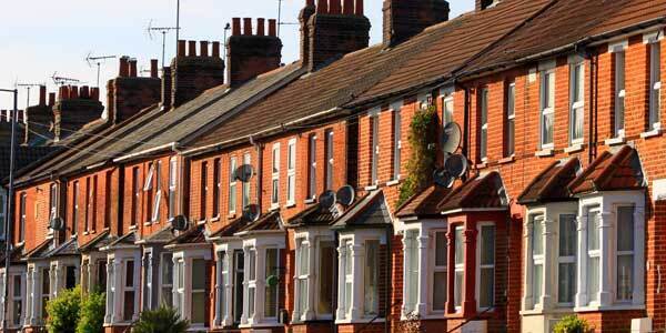 Row of terraced houses